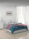 Printed Mink Double Blanket for Mild Winter -2 Ply
