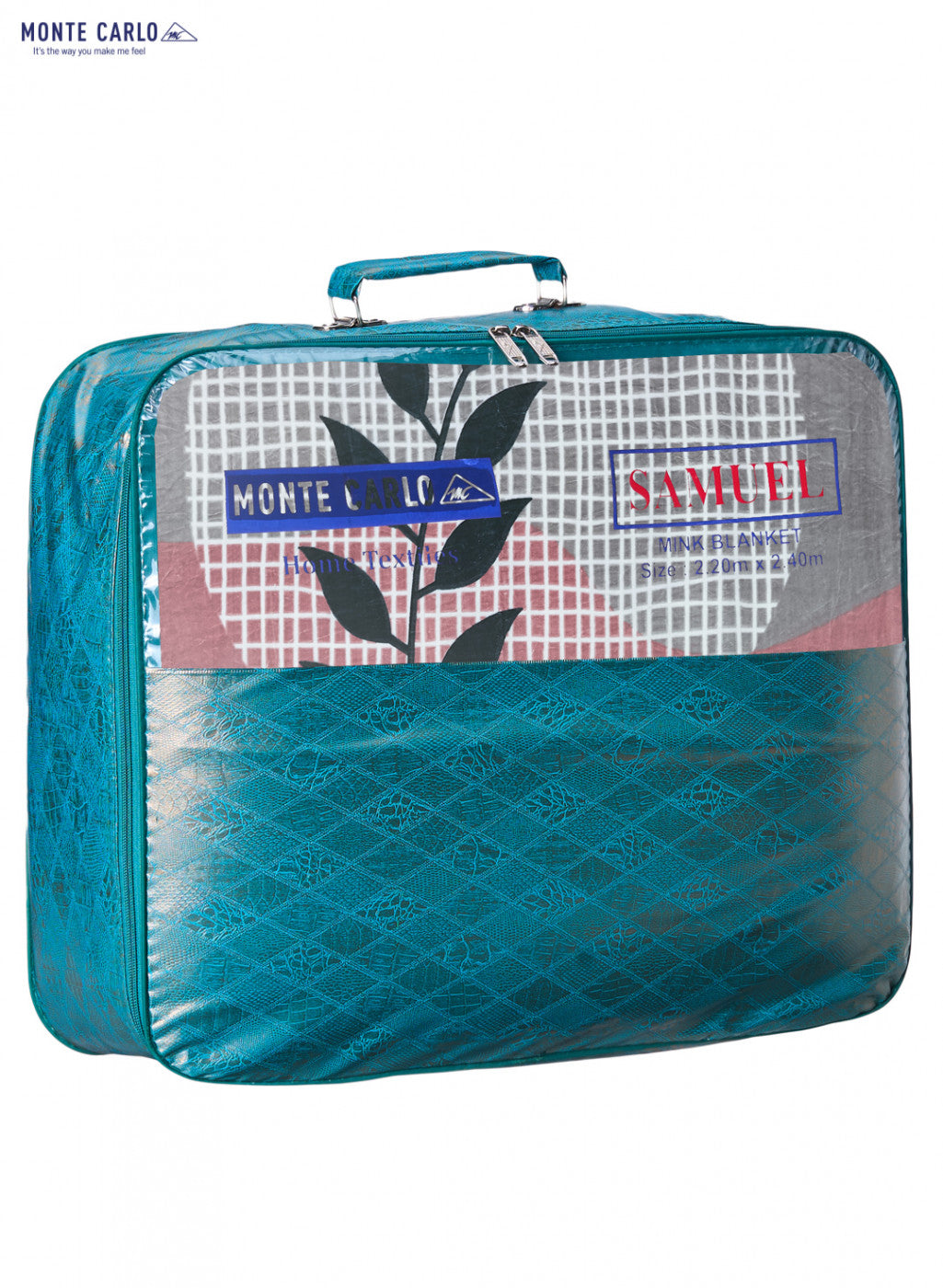Printed Mink Double Blanket for Mild Winter -2 Ply