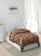 Printed Mink Single Blanket for Mild Winter -1 Ply