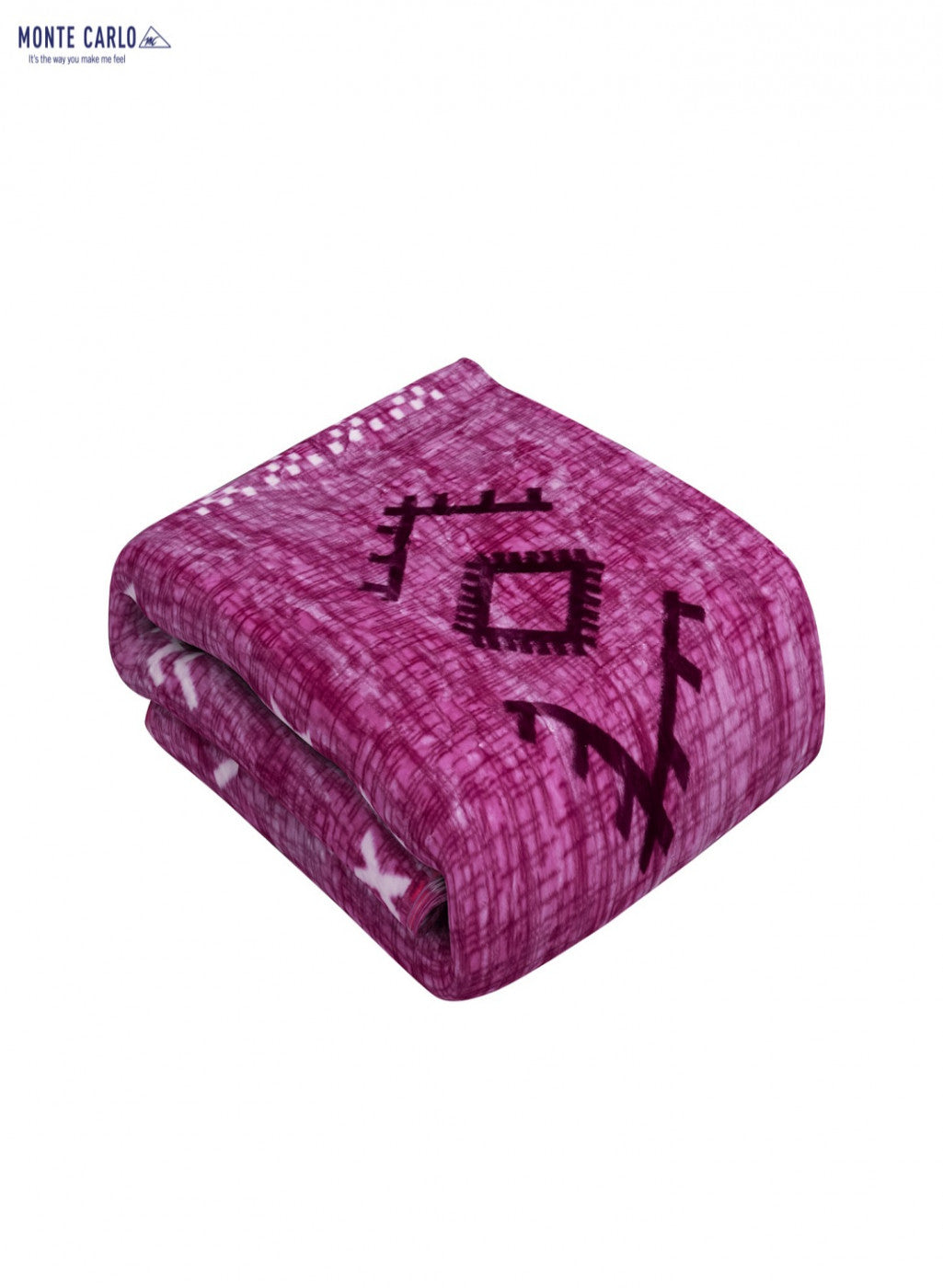Printed Mink Single Blanket for Mild Winter -1 Ply