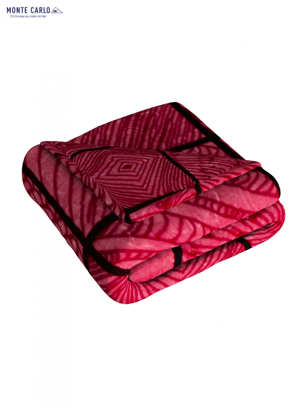 Printed Mink Single Blanket for Mild Winter - 2 Ply