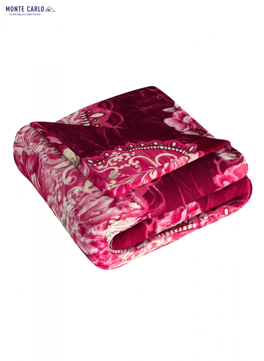 Buy Printed Mink Double Blanket for Heavy Winter -2 Ply Online in