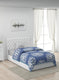 Printed Mink Single Blanket for Mild Winter -1 Ply