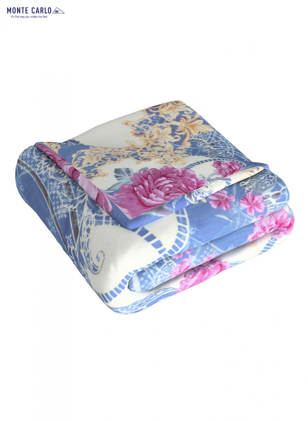 Printed Mink Double Blanket for Heavy Winter -2 Ply