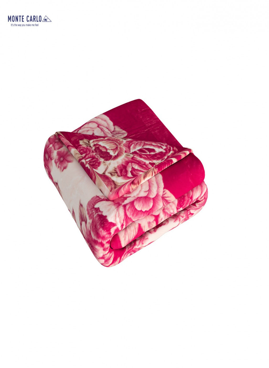 Double Bed Multicolor Mink Blanket - 2 Ply