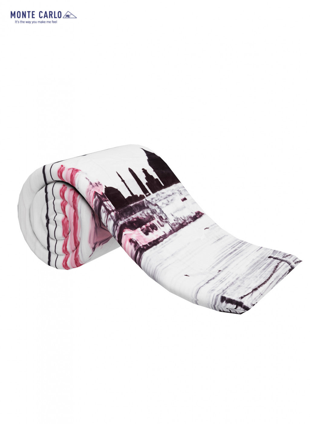 Single Bed Multicolor Mink Blanket - 1 Ply