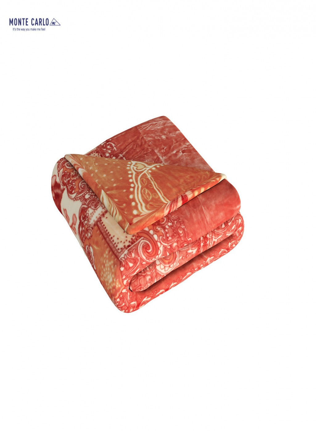 Double Bed Multicolor Mink Blanket - 2 Ply