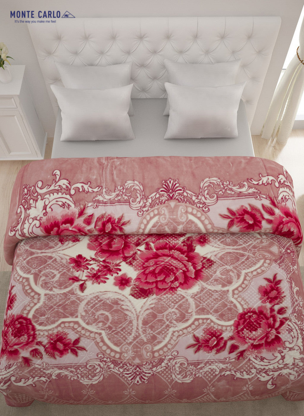 Double Bed Multicolor Mink Blanket Ply - Main Image