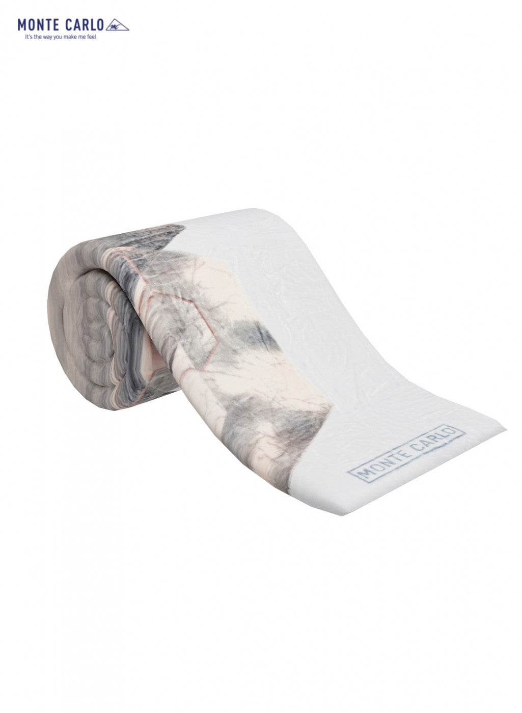 Double Bed Multicolor Mink Blanket - 2 Ply