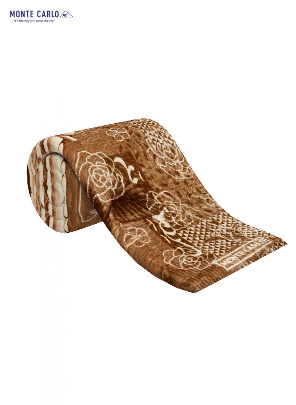Double Bed Multicolor Mink Blanket - 2 Ply