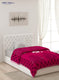 Printed Mink Single Blanket for Mild Winter -2 Ply