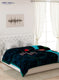 Double Bed Multicolor Mink Blanket - 2 Ply