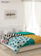 Double Bed Multicolor Mink Blanket - 1 Ply