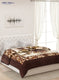 Printed Mink Double Blanket for Mild Winter -1 Ply