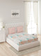 Multicolor 200 TC Bedsheet with 2 Pillow Covers (Romance)