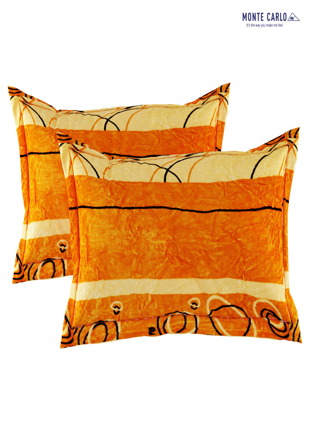 Multicolor 280 GSM Bedsheet with 2 Pillow Covers (Ruby Gold)