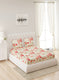 Multicolor 300 GSM Bedsheet with 2 Pillow Covers (Sabina)