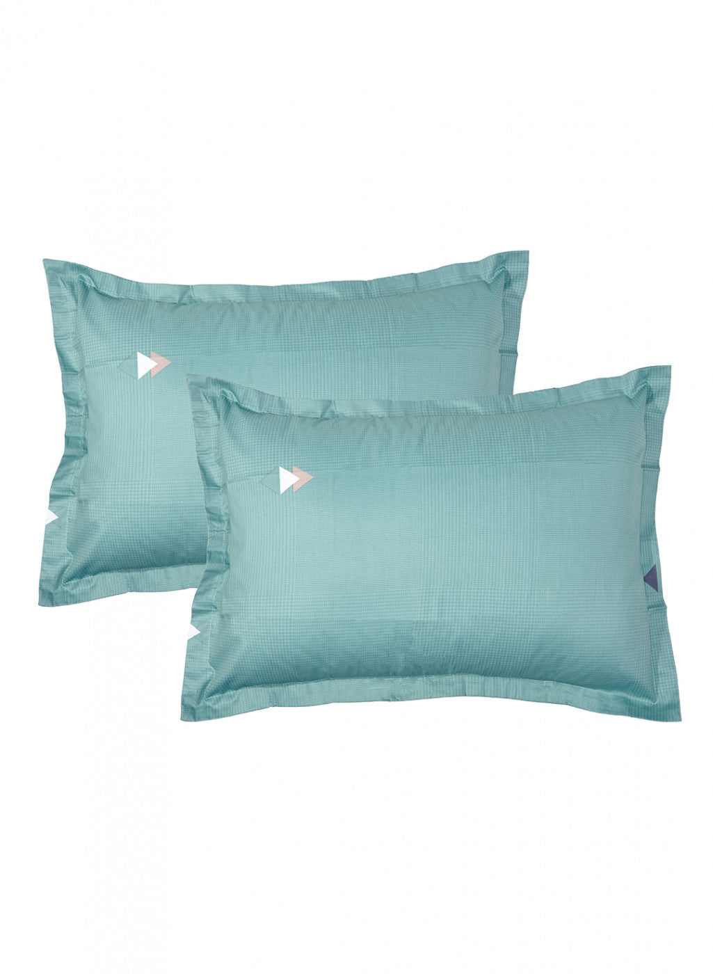 Multi Color 128/68 TC Bedsheet with 2 Pillow Covers