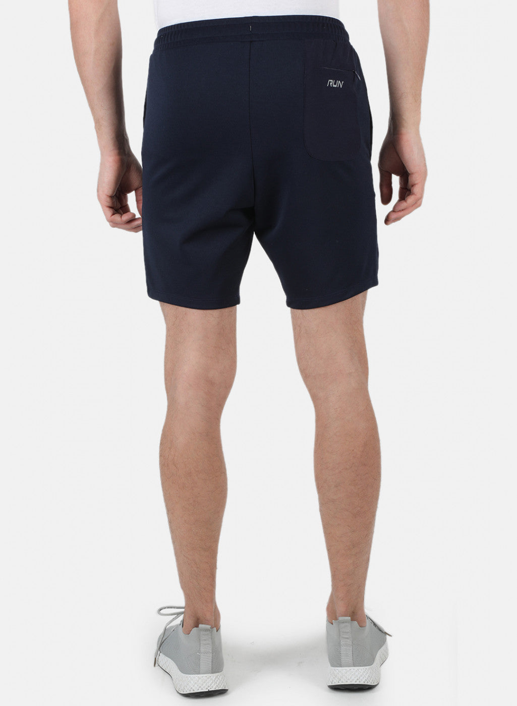 Rock.it Men Navy Blue Self Design Shorts