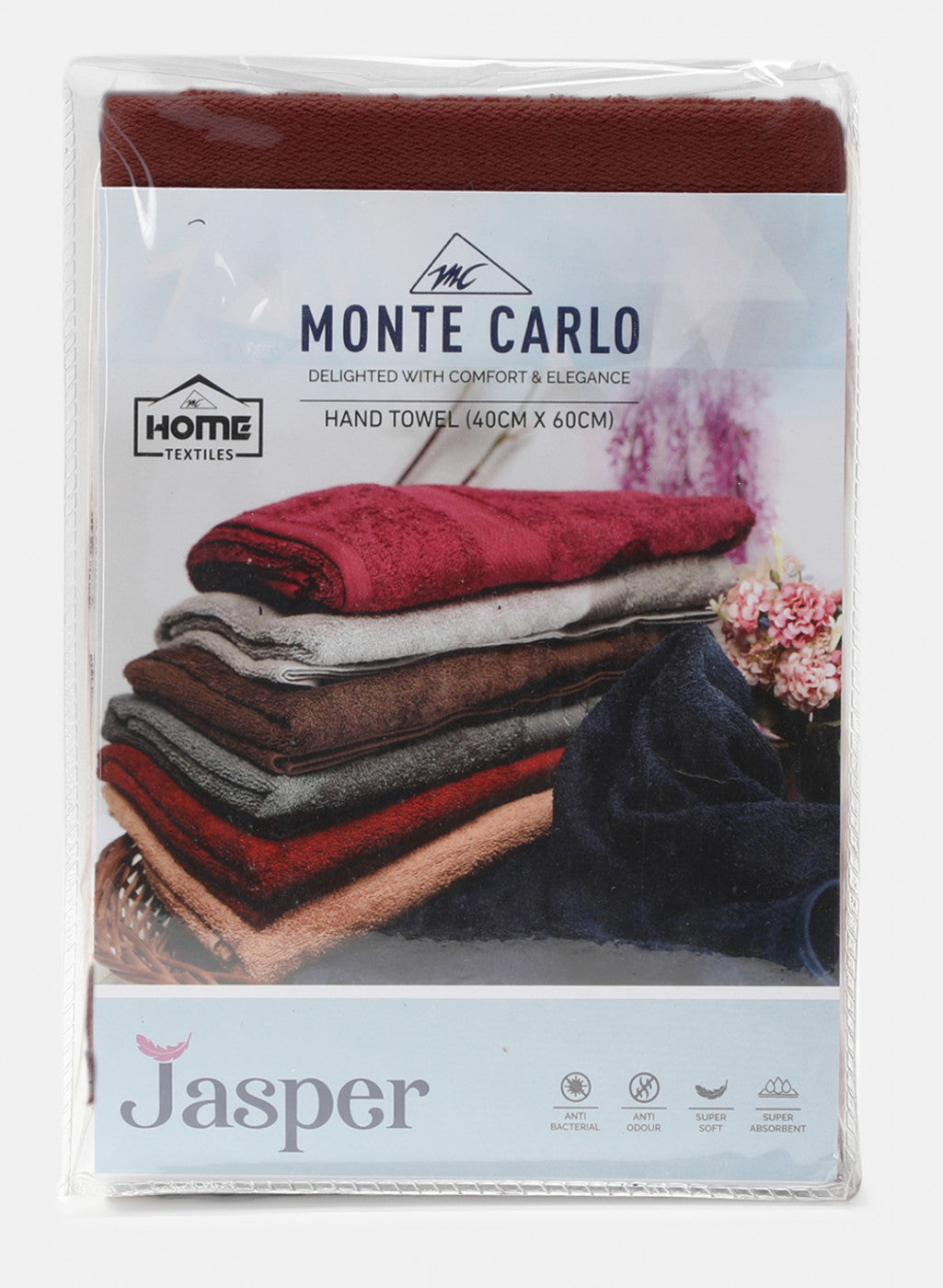 Brown Cotton 400 GSM Hand Towels (Pack of 2)